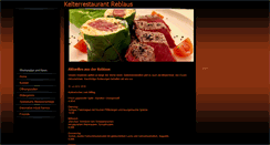 Desktop Screenshot of kelterrestaurant-reblaus.de